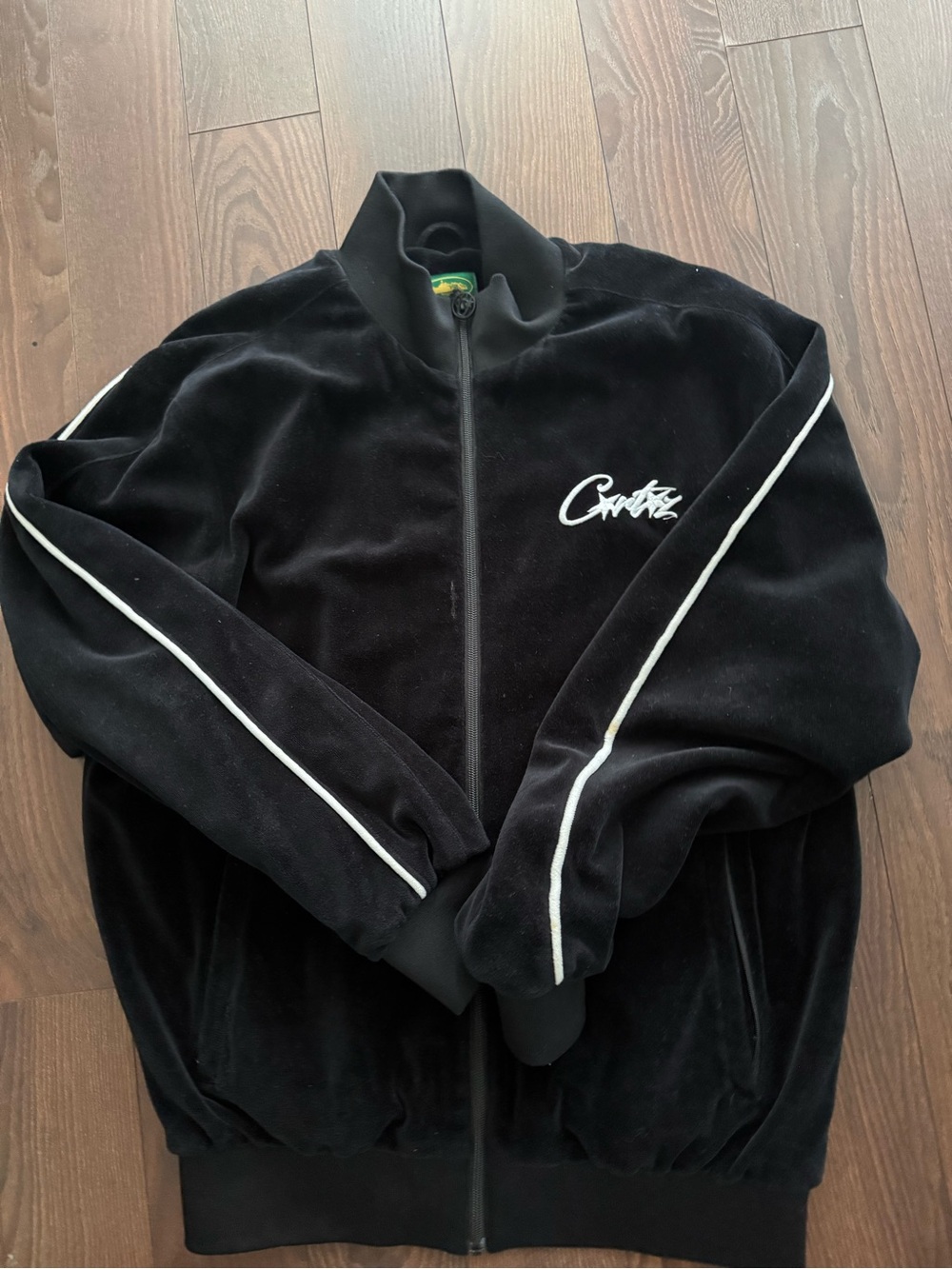 Cortiez velour track jacket
